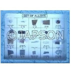 Alloys Set, Collection of 20 Alloys Alloys Set, Collection of 20 Alloys